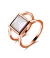 Rose Quartz Silver Rings NSR-2340-RQ